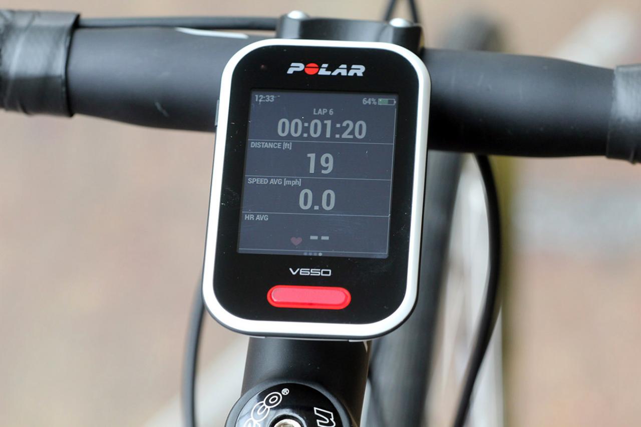 Review: Polar V650 GPS cycling computer | road.cc